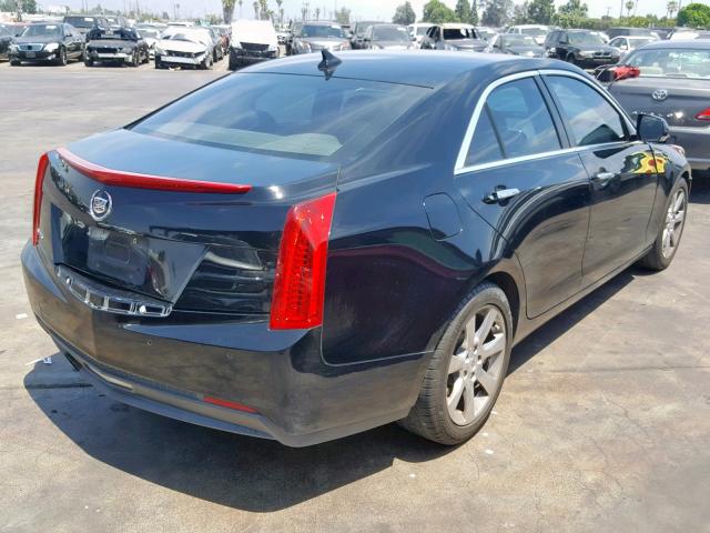 1G6AB5RA8E0149581 - 2014 CADILLAC ATS LUXURY BLACK photo 4