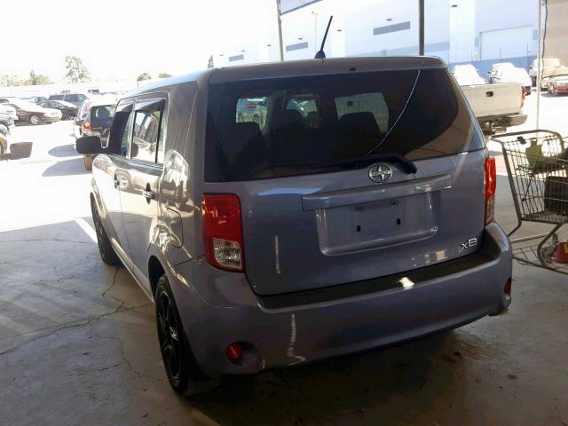 JTLZE4FE0CJ020660 - 2012 TOYOTA SCION XB 灰色 照片 3