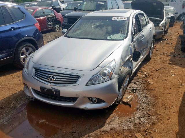 JN1CV6AR1FM523529 - 2015 INFINITI Q40 BLACK photo 2