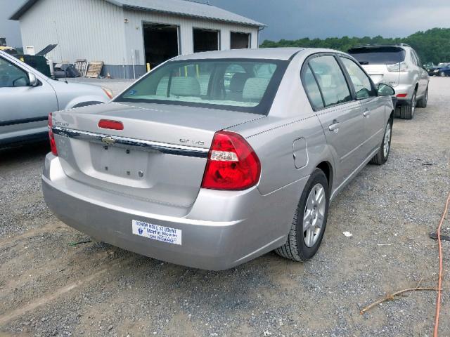 1G1ZT58N07F294009 - 2007 CHEVROLET MALIBU LT SILVER photo 4