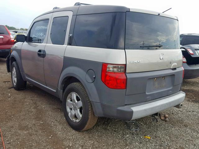 5J6YH17573L009598 - 2003 HONDA ELEMENT EX TAN photo 3