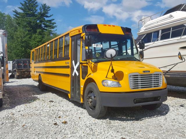 4UZABRDT9HCHJ3737 - 2017 FREIGHTLINER CHASSIS B2 YELLOW photo 1