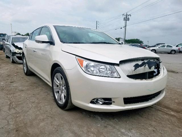 1G4GC5ED4BF237200 - 2011 BUICK LACROSSE C WHITE photo 1