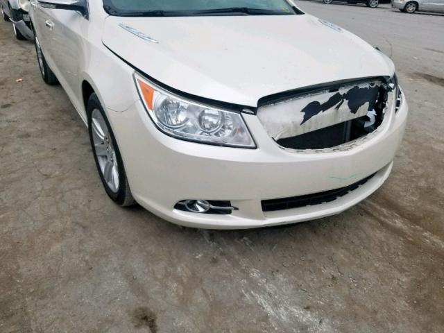 1G4GC5ED4BF237200 - 2011 BUICK LACROSSE C WHITE photo 9