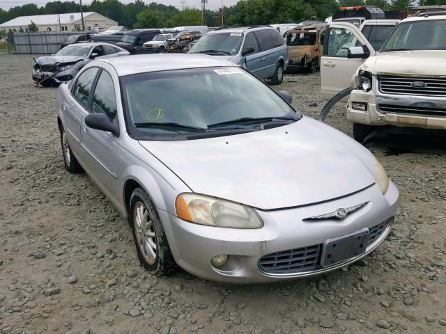 1C3EL56U01N663338 - 2001 CHRYSLER SEBRING LX SILVER photo 1