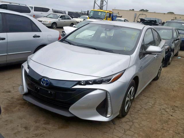 JTDKARFP3K3110024 - 2019 TOYOTA PRIUS PRIM 银色 照片 2