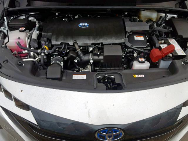 JTDKARFP3K3110024 - 2019 TOYOTA PRIUS PRIM 银色 照片 7