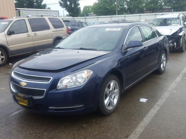 1G1ZC5E07AF184591 - 2010 CHEVROLET MALIBU 1LT 蓝色 照片 2