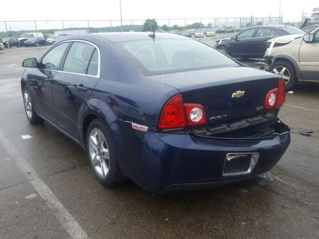 1G1ZC5E07AF184591 - 2010 CHEVROLET MALIBU 1LT 蓝色 照片 3