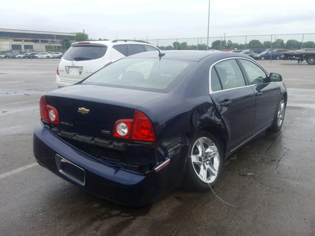 1G1ZC5E07AF184591 - 2010 CHEVROLET MALIBU 1LT 蓝色 照片 4