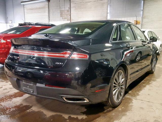 3LN6L2LU9ER806272 - 2014 LINCOLN MKZ HYBRID CHARCOAL photo 4