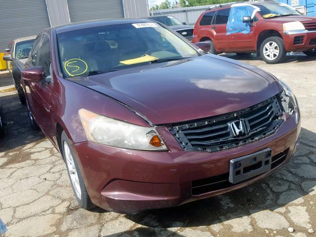 JHMCP26898C037414 - 2008 HONDA ACCORD EXL BURGUNDY photo 1