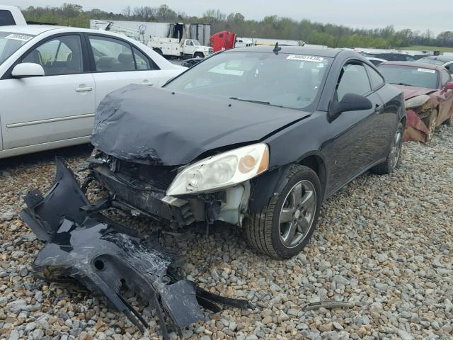 1G2ZH17N984147224 - 2008 PONTIAC G6 GT BLACK photo 2