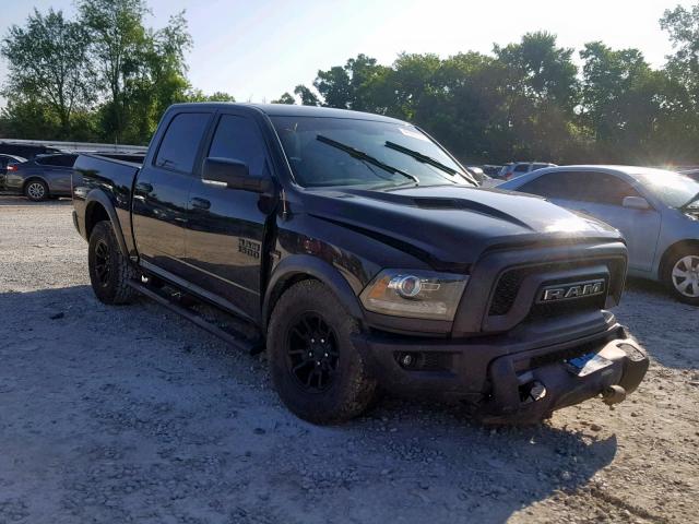 1C6RR7YT0JS151759 - 2018 RAM 1500 REBEL შავი ფოტო 1
