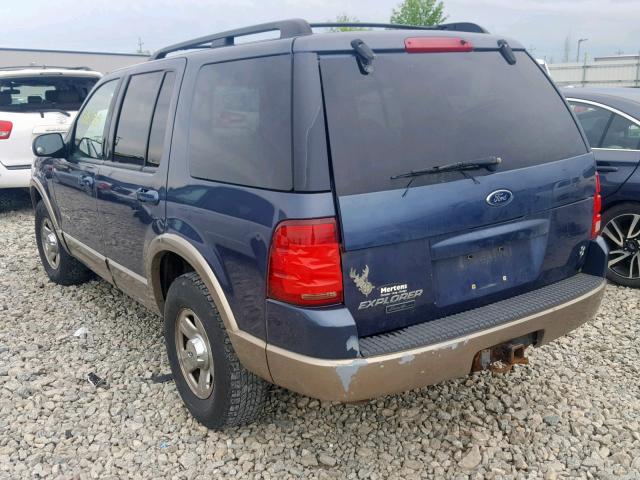 1FMZU74W92ZC22534 - 2002 FORD EXPLORER E BLACK photo 3