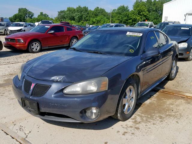 2G2WP552681112299 - 2008 PONTIAC GRAND PRIX GRAY photo 2