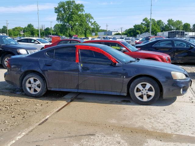 2G2WP552681112299 - 2008 PONTIAC GRAND PRIX GRAY photo 9