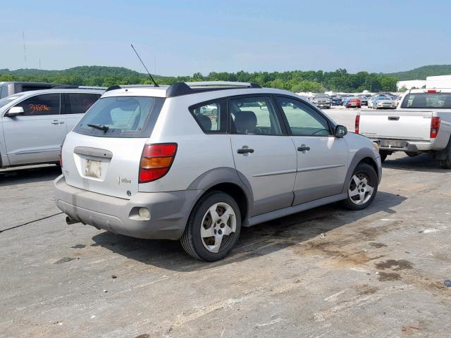 5Y2SL658X6Z426073 - 2006 PONTIAC VIBE SILVER photo 4