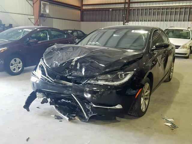 1C3CCCAB5GN104121 - 2016 CHRYSLER 200 LIMITE BLACK photo 2