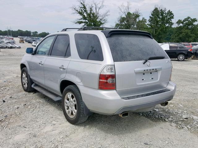 2HNYD188X4H545951 - 2004 ACURA MDX TOURIN SILVER photo 3