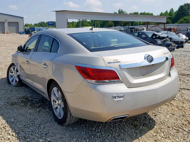 1G4GC5E37CF329538 - 2012 BUICK LACROSSE BEIGE photo 3