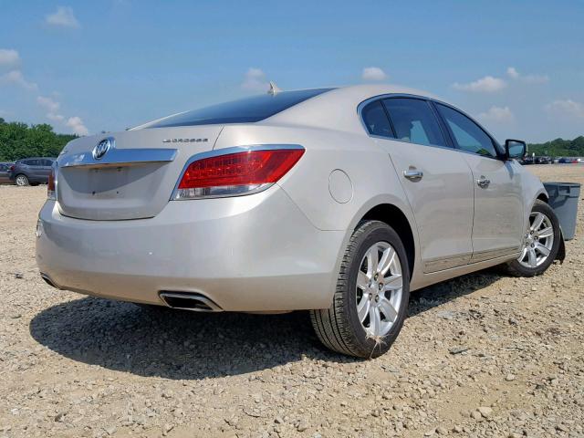 1G4GC5E37CF329538 - 2012 BUICK LACROSSE BEIGE photo 4