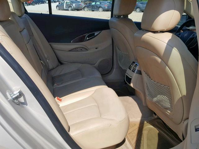 1G4GC5E37CF329538 - 2012 BUICK LACROSSE BEIGE photo 6