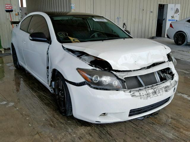 JTKDE167780253365 - 2008 TOYOTA SCION TC WHITE photo 1