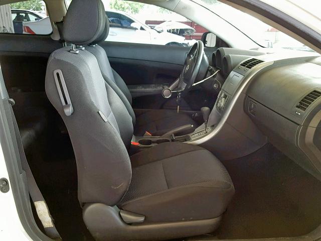 JTKDE167780253365 - 2008 TOYOTA SCION TC WHITE photo 5