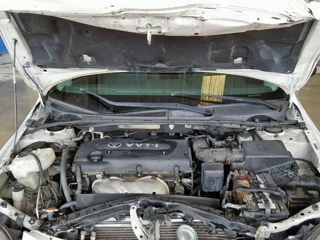 JTKDE167780253365 - 2008 TOYOTA SCION TC WHITE photo 7
