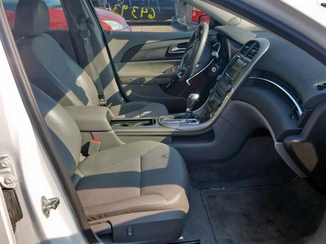 1G11D5RR9DF114842 - 2013 CHEVROLET MALIBU 1LT 白色 照片 5