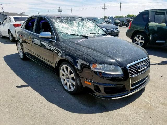 WAUGL78E77A017233 - 2007 AUDI NEW S4 QUA BLACK photo 1