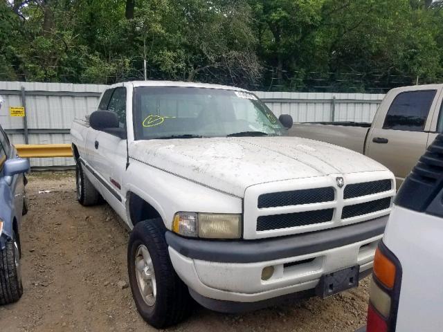 3B7HF13Y0WG229257 - 1998 DODGE RAM WHITE photo 1