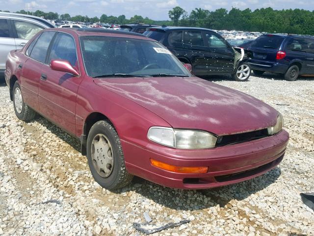 4T1SK12E1NU148994 - 1992 TOYOTA CAMRY LE RED photo 1