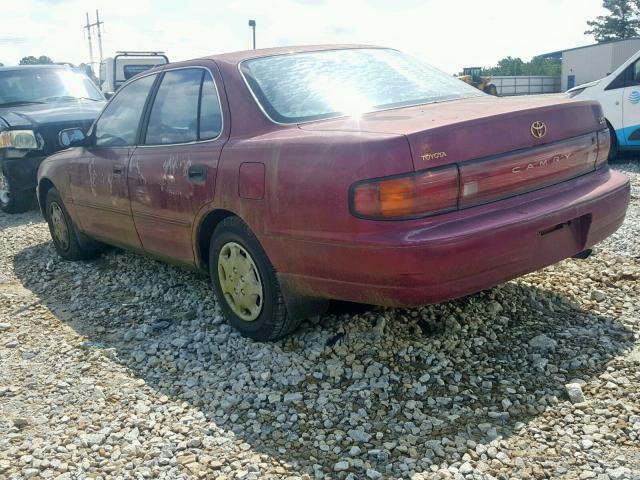 4T1SK12E1NU148994 - 1992 TOYOTA CAMRY LE RED photo 3
