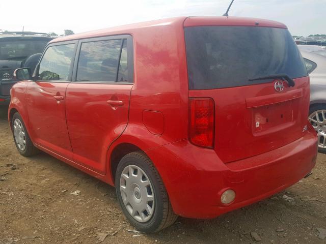 JTLKE50E191094386 - 2009 TOYOTA SCION XB 红色 照片 3