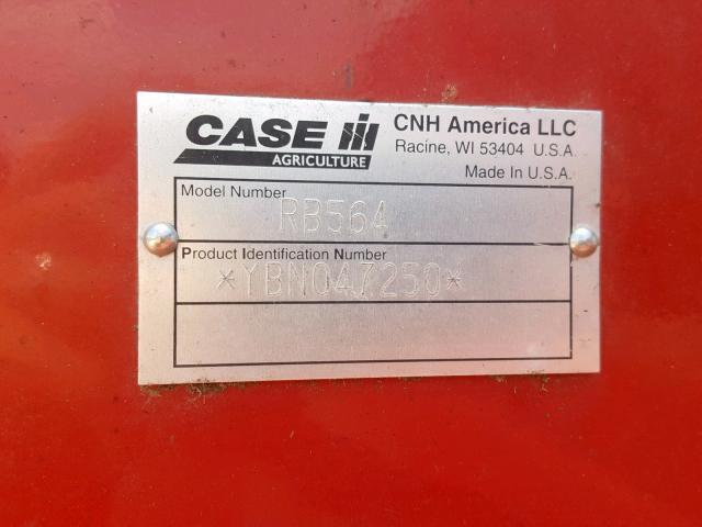 YBN047250 - 2012 CASE HAY BALER RED photo 10