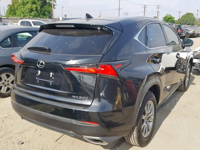 JTJYARBZ4J2099876 - 2018 LEXUS NX 300 BLACK photo 4