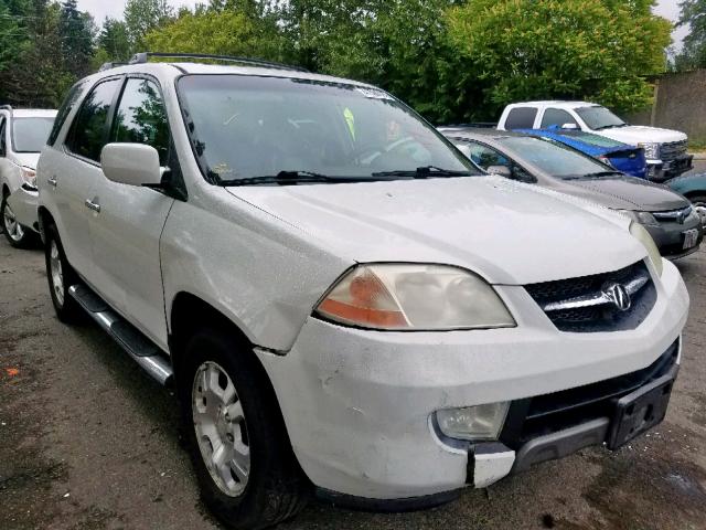 2HNYD18212H529033 - 2002 ACURA MDX WHITE photo 1