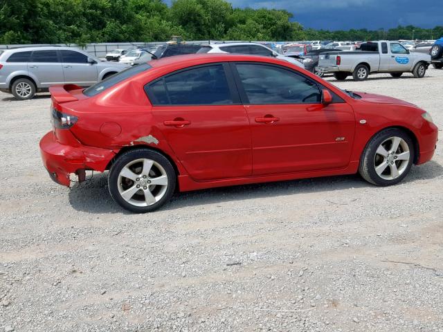 JM1BK323461428300 - 2006 MAZDA 3 S RED photo 9