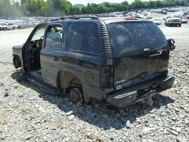 1GKEK63U46J135412 - 2006 GMC YUKON DENA BLACK photo 3