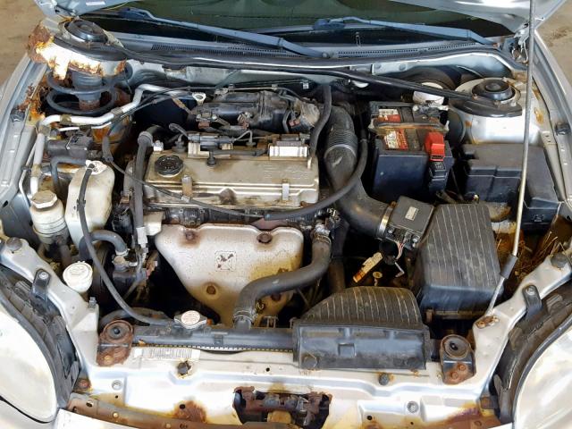 4C3AG42G21E043327 - 2001 CHRYSLER SEBRING LX SILVER photo 7