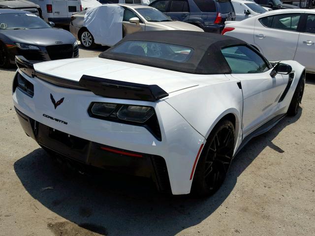 1G1YS3D62G5608508 - 2016 CHEVROLET CORVETTE 2 WHITE photo 4