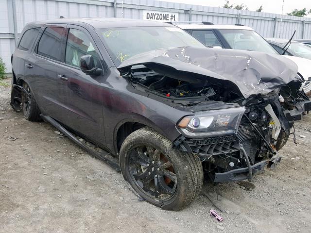 1C4RDJDG2KC721902 - 2019 DODGE DURANGO GT GRAY photo 1