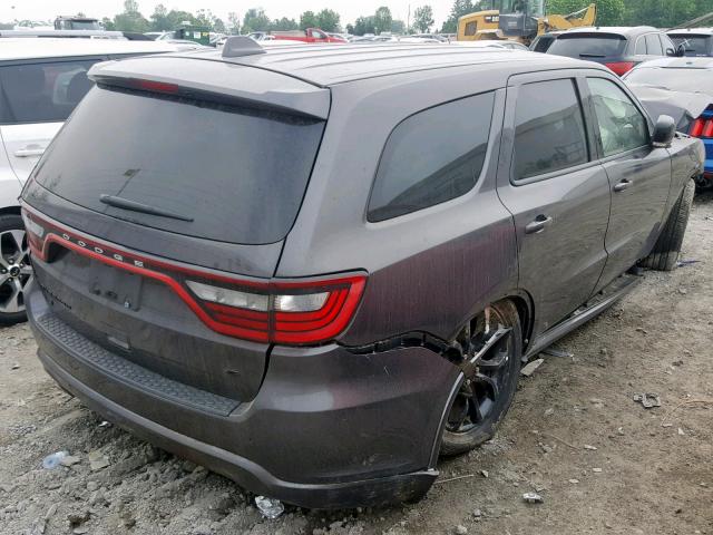 1C4RDJDG2KC721902 - 2019 DODGE DURANGO GT GRAY photo 4