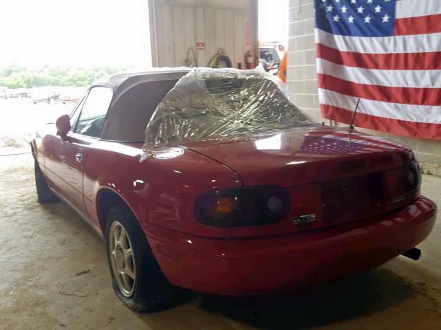 JM1NA3537V0734763 - 1997 MAZDA MX-5 MIATA RED photo 3