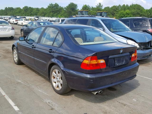 WBAEU33483PH87124 - 2003 BMW 325 XI BLUE photo 3