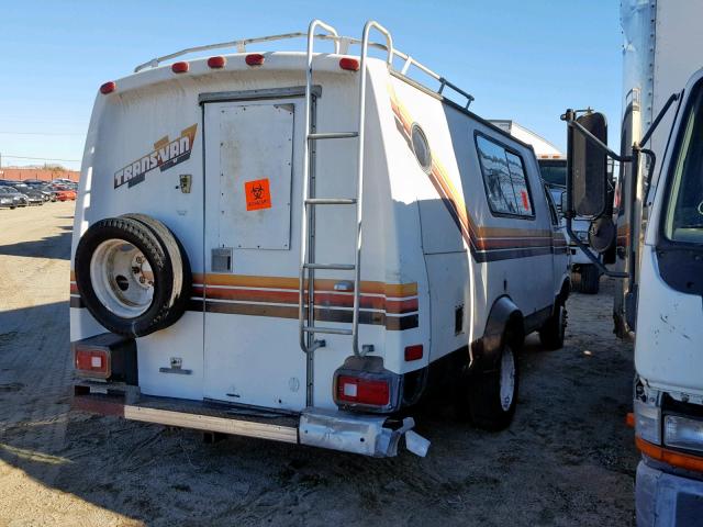 F34BD8V739285 - 1978 DODGE TRANSVAN WHITE photo 4