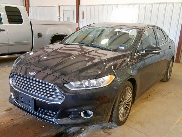 3FA6P0K91FR268930 - 2015 FORD FUSION TIT BLACK photo 2