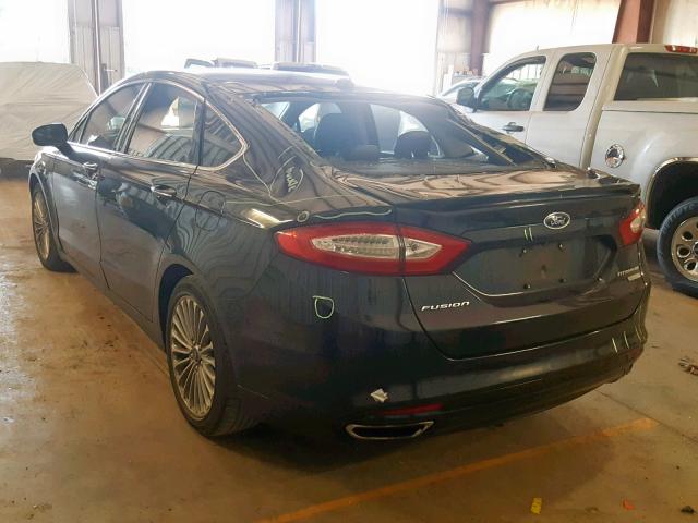 3FA6P0K91FR268930 - 2015 FORD FUSION TIT BLACK photo 3